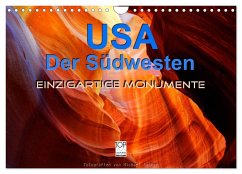 USA Der Südwesten - Einzigartige Monumente (Wandkalender 2025 DIN A4 quer), CALVENDO Monatskalender
