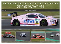 SPORTWAGEN DTM und FIA GT (Tischkalender 2025 DIN A5 quer), CALVENDO Monatskalender