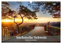 Sächsische Schweiz ¿ Impressionen (Wandkalender 2025 DIN A3 quer), CALVENDO Monatskalender - Calvendo;Meutzner, Dirk