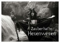 Zauberhafte Hexenwesen (Wandkalender 2025 DIN A2 quer), CALVENDO Monatskalender - Calvendo;Frank, Johann