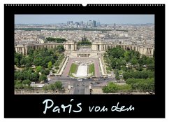 Paris von oben (Wandkalender 2025 DIN A2 quer), CALVENDO Monatskalender - Calvendo;ViennaFrame