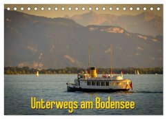 Unterwegs am Bodensee (Tischkalender 2025 DIN A5 quer), CALVENDO Monatskalender - Calvendo;Wenk, Marcel