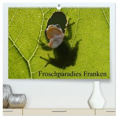 Froschparadies Franken (hochwertiger Premium Wandkalender 2025 DIN A2 quer), Kunstdruck in Hochglanz