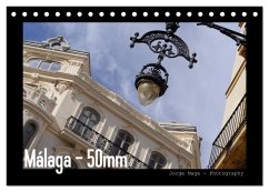 Málaga - 50mm (Tischkalender 2025 DIN A5 quer), CALVENDO Monatskalender - Calvendo;Maga, Jorge