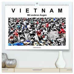 Vietnam - Mit anderen Augen (hochwertiger Premium Wandkalender 2025 DIN A2 quer), Kunstdruck in Hochglanz