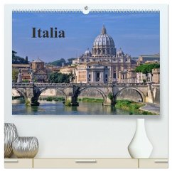 Italia (hochwertiger Premium Wandkalender 2025 DIN A2 quer), Kunstdruck in Hochglanz - Calvendo;LianeM