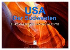 USA Der Südwesten - Einzigartige Monumente (Wandkalender 2025 DIN A2 quer), CALVENDO Monatskalender