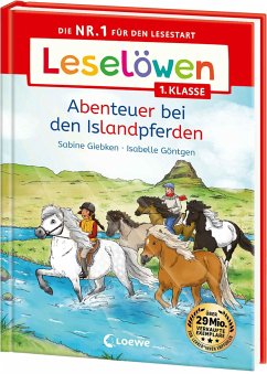Leselöwen 1. Klasse - Abenteuer bei den Islandpferden - Giebken, Sabine