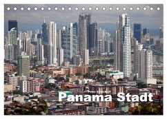 Panama Stadt (Tischkalender 2025 DIN A5 quer), CALVENDO Monatskalender