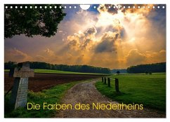 Die Farben des Niederrheins (Wandkalender 2025 DIN A4 quer), CALVENDO Monatskalender