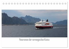 Panoramen der norwegischen Küste (Tischkalender 2025 DIN A5 quer), CALVENDO Monatskalender