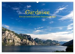 Gardasee / CH-Version (Wandkalender 2025 DIN A2 quer), CALVENDO Monatskalender