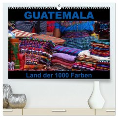 Guatemala - Land der 1000 Farben (hochwertiger Premium Wandkalender 2025 DIN A2 quer), Kunstdruck in Hochglanz