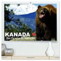 Kanada - Das Paradies für Entdecker (hochwertiger Premium Wandkalender 2025 DIN A2 quer), Kunstdruck in Hochglanz - Calvendo;Stanzer, Elisabeth