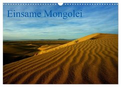 Einsame Mongolei (Wandkalender 2025 DIN A3 quer), CALVENDO Monatskalender