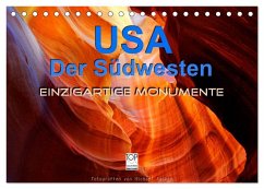 USA Der Südwesten - Einzigartige Monumente (Tischkalender 2025 DIN A5 quer), CALVENDO Monatskalender