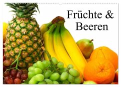 Früchte & Beeren (Wandkalender 2025 DIN A2 quer), CALVENDO Monatskalender - Calvendo;Stanzer, Elisabeth