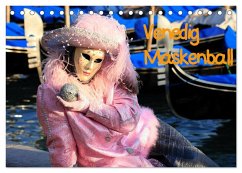 Venedig Maskenball (Tischkalender 2025 DIN A5 quer), CALVENDO Monatskalender - Calvendo;Hasche Fotografie, Joachim