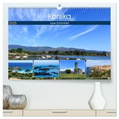 Korsika - raue Schönheit (hochwertiger Premium Wandkalender 2025 DIN A2 quer), Kunstdruck in Hochglanz