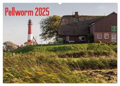 Pellworm 2025 (Wandkalender 2025 DIN A2 quer), CALVENDO Monatskalender