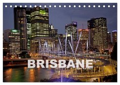 Brisbane (Tischkalender 2025 DIN A5 quer), CALVENDO Monatskalender - Calvendo;Schickert, Peter