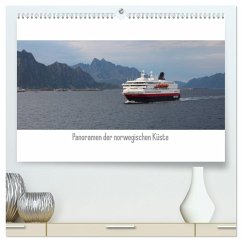 Panoramen der norwegischen Küste (hochwertiger Premium Wandkalender 2025 DIN A2 quer), Kunstdruck in Hochglanz