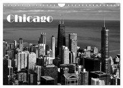 Chicago 2025 (Wandkalender 2025 DIN A4 quer), CALVENDO Monatskalender