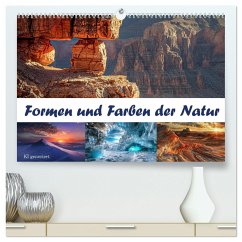 Formen und Farben der Natur (hochwertiger Premium Wandkalender 2025 DIN A2 quer), Kunstdruck in Hochglanz - Calvendo;Illgen, Cathrin