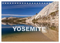 Yosemite - USA (Tischkalender 2025 DIN A5 quer), CALVENDO Monatskalender