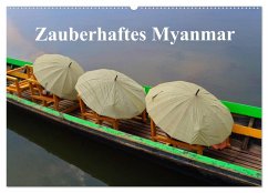 Zauberhaftes Myanmar (Wandkalender 2025 DIN A2 quer), CALVENDO Monatskalender