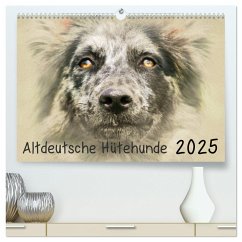 Altdeutsche Hütehunde 2025 (hochwertiger Premium Wandkalender 2025 DIN A2 quer), Kunstdruck in Hochglanz