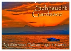 Sehnsucht Gardasee - Mediterranes Flair am Lago di Garda (Wandkalender 2025 DIN A2 quer), CALVENDO Monatskalender - Calvendo;Sattler, Stefan