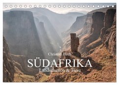 Südafrika / Landschaften & Tiere / Christian Heeb (Tischkalender 2025 DIN A5 quer), CALVENDO Monatskalender