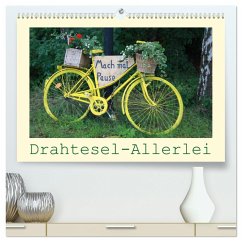 Drahtesel-Allerlei (hochwertiger Premium Wandkalender 2025 DIN A2 quer), Kunstdruck in Hochglanz - Calvendo;keller, Angelika