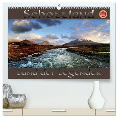 Schottland - Land der Legenden (hochwertiger Premium Wandkalender 2025 DIN A2 quer), Kunstdruck in Hochglanz - Calvendo;Cross, Martina