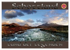 Schottland - Land der Legenden (Wandkalender 2025 DIN A2 quer), CALVENDO Monatskalender