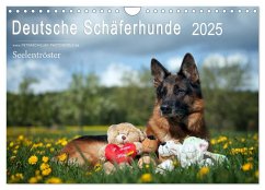 Deutsche Schäferhunde Seelentröster (Wandkalender 2025 DIN A4 quer), CALVENDO Monatskalender - Calvendo;Schiller, Petra