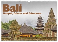 Bali - Tempel, Götter und Dämonen (Wandkalender 2025 DIN A2 quer), CALVENDO Monatskalender - Calvendo;Leonhardy, Thomas