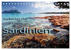 Sardinien (Tischkalender 2025 DIN A5 quer), CALVENDO Monatskalender