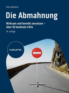 Die Abmahnung - inkl. Arbeitshilfen online - Beckerle, Klaus