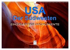 USA Der Südwesten - Einzigartige Monumente (Wandkalender 2025 DIN A3 quer), CALVENDO Monatskalender