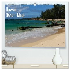 Hawaii - Oahu - Maui (hochwertiger Premium Wandkalender 2025 DIN A2 quer), Kunstdruck in Hochglanz - Calvendo;Hitzbleck, Rolf-Dieter