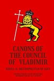 Canons of the Council of Vladimir (eBook, ePUB)