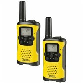 National Geographic 9111450 - Walkie-Talkies 2er-Set, Funkgeräte mit hoher Reichweite bis zu 6 km, Frei-Hand-Funktion, gelb/schwarz National Geographic 9111450 - Walkie-Talkies 2er-Set, Funkgeräte mit hoher Reichweite bis zu 6 km, Frei-Hand-Funktion, gelb/schwarz
