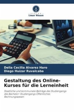 Gestaltung des Online-Kurses für die Lerneinheit - Alvarez Haro, Delia Cecilia;Huízar Ruvalcaba, Diego