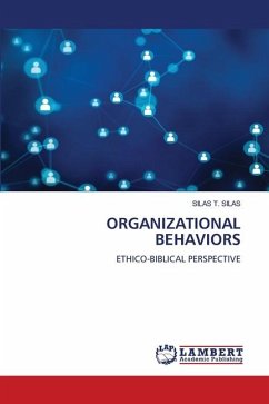 ORGANIZATIONAL BEHAVIORS - Silas, Silas T.