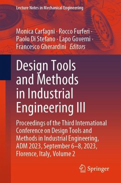 Design Tools and Methods in Industrial Engineering III (eBook, PDF)