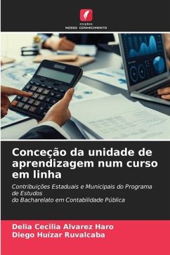 Conceção da unidade de aprendizagem num curso em linha - Alvarez Haro, Delia Cecilia;Huízar Ruvalcaba, Diego