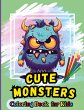 Cute Monsters Coloring Book For Kids - Bild 1