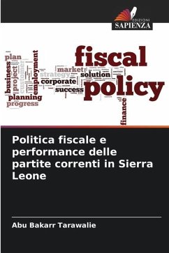 Politica fiscale e performance delle partite correnti in Sierra Leone - Tarawalie, Abu Bakarr